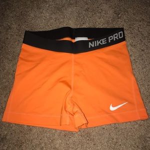 Women’s Nike Pro Spandex Shorts